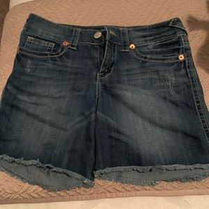 Seven for mankind denim shorts size 10